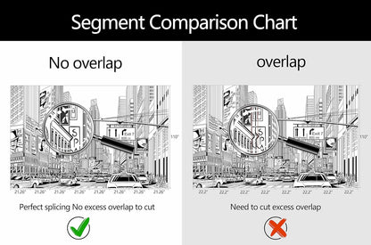 WFBHUA-Black and White New York City Wallpaper Hand Painted Times Square Wall Mural Decoration for Living Room Bedroom Offices(Not Peel and Stick)