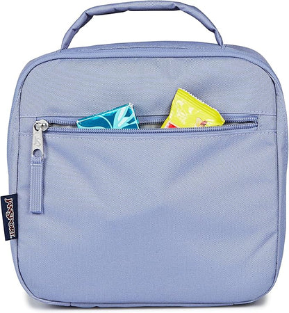 JanSport Lunch Break Insulated Cooler Bag - Leakproof Picnic Tote, Lavender Ash