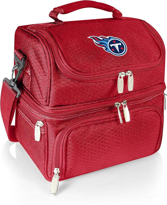 PICNIC TIME NFL unisex-adult NFL Pranzo Lunch Bag, Insulated Lunch Box with Picnic Set, Lunch Cooler Bag