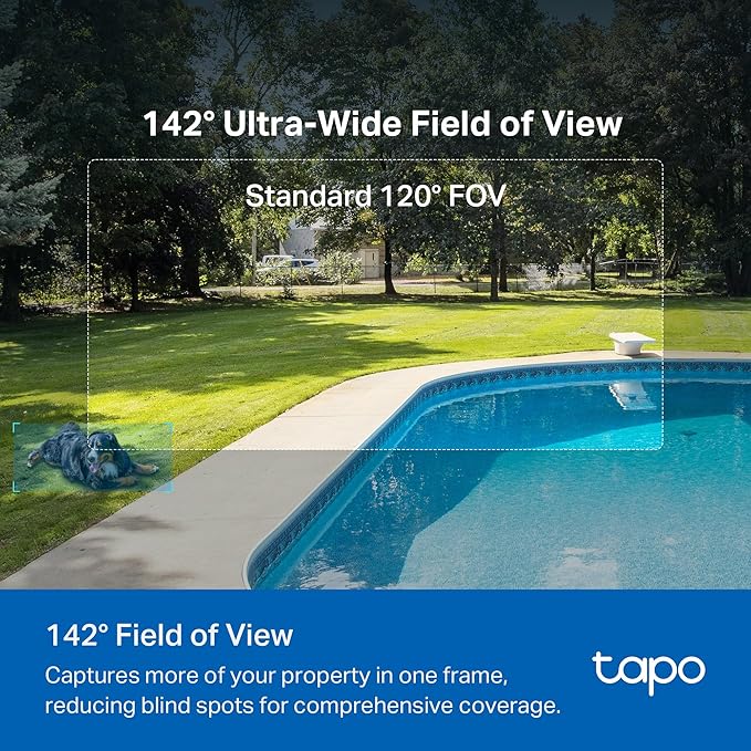 Tapo MagCam 2K+ Outdoor Wireless Security Camera - Battery Power with Solar Charging, Magnetic Mount, Person/Vehicle Detection, Subscription-Free Local Storage or Optional Cloud, Works with Alexa
