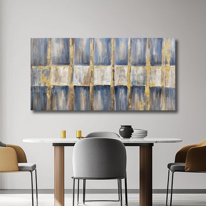 Belmrxne Large Abstract Canvas Wall Art White and Gold Wall Decor Personalized Canvas Painting Minimalist Artwork for Living Room Bedroom Dining Room Office Home Decor 30x60inch