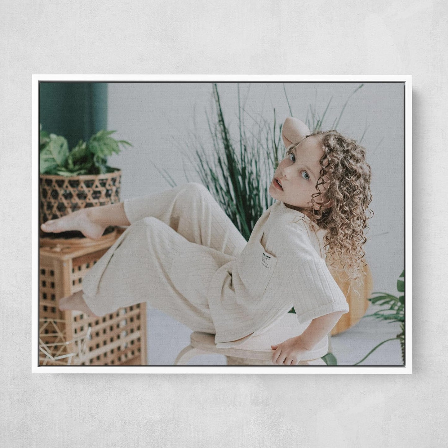 Personalized Custom Canvas Prints: Photo On Canvas (White, 10x10) Transform Your Photos into Stunning Framed Wall Art Digitally Printed Photo To Canvas Ideal for Home Decor, Gifts Keepsakes.