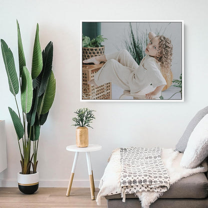 Personalized Custom Canvas Prints: Photo On Canvas (White, 16x16) Transform Your Photos into Stunning Framed Wall Art Digitally Printed Photo To Canvas Ideal for Home Decor, Gifts Keepsakes.