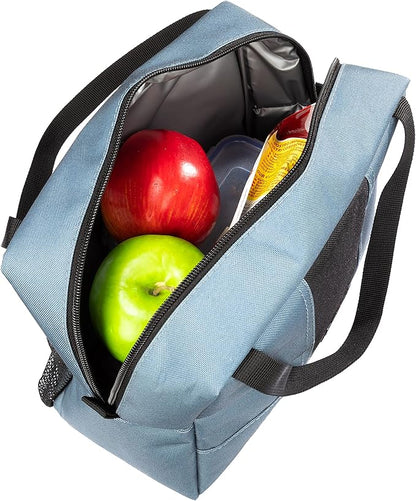 Dickies Insulated Lunch Bag Holder for Work, Thermal Reusable Office Lunch Box for Men, Women (Charcoal)