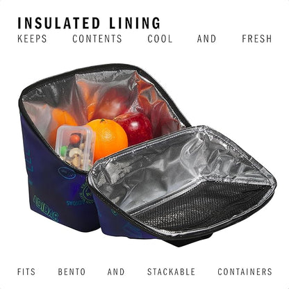 Affiliate Lunch Bag with handle, insulated bento box for women and men