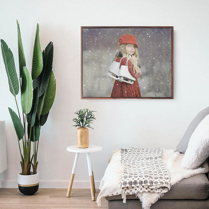 Personalized Custom Canvas Prints: Photo On Canvas (Dark Brown, 8x10) Transform Your Photos into Stunning Framed Wall Art Digitally Printed Photo To Canvas Ideal for Home Decor, Gifts Keepsakes.