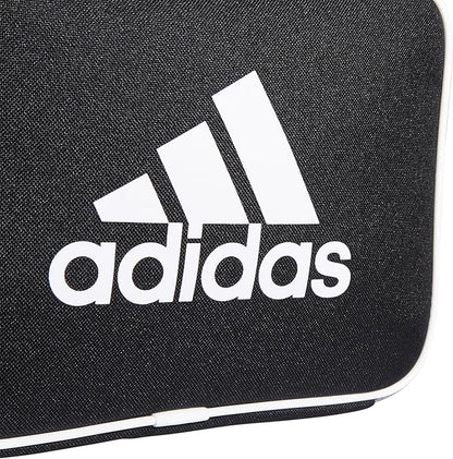 adidas Unisex Foundation Insulated Lunch Bag, Black/White, ONE SIZE