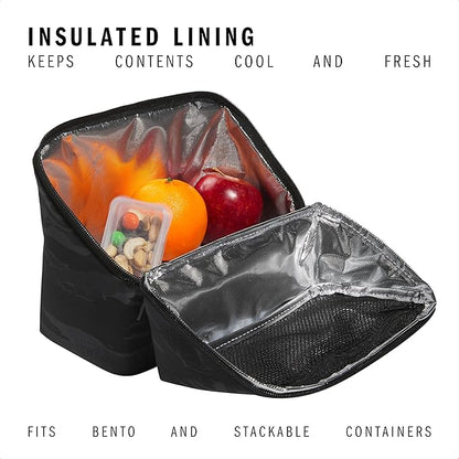 Affiliate Lunch Bag with handle, insulated bento box for women and men