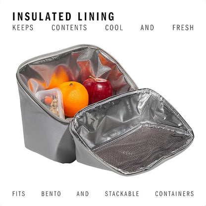Affiliate Lunch Bag with handle, insulated bento box for women and men