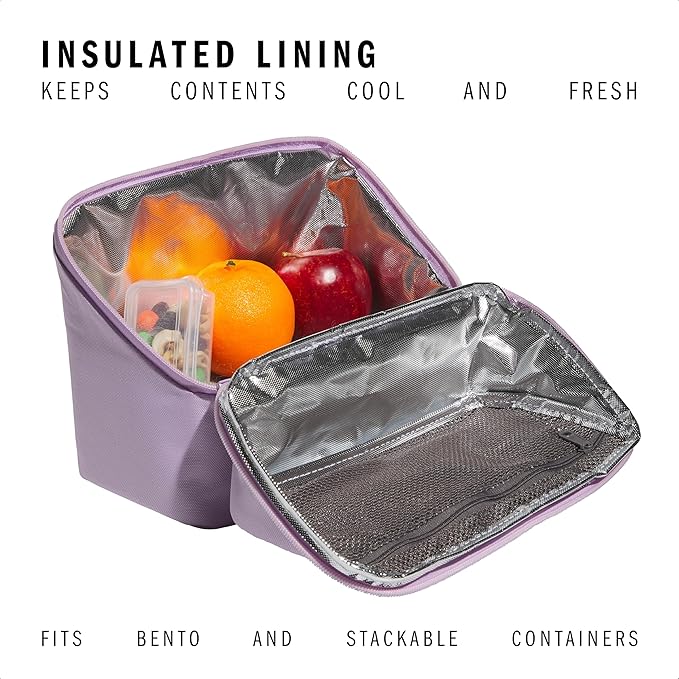 Affiliate Lunch Bag with handle, insulated bento box for women and men