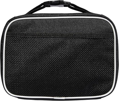 adidas Unisex Foundation Insulated Lunch Bag, Black/White, ONE SIZE