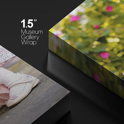 NWT Custom Canvas Prints with Your Photos for Pet/Animal, Personalized Canvas Pictures for Wall to Print Framed 24x24 inches