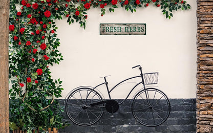 Vintage Tin Sign Retro Metal Fresh Herbs Signs for Home Decor Stylish Wall Art Plaques Gift for Home Bathroom Kitchen and Gothic Wall Decor in Every Room 16x4 in