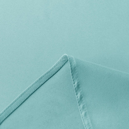 sancua Rectangle Tablecloth - 60 x 84 Inch - Stain and Wrinkle Resistant Washable Spring Table Cloth, Decorative Fabric Table Cover for Dining Tables, Buffet Parties and Camping, Turquoise