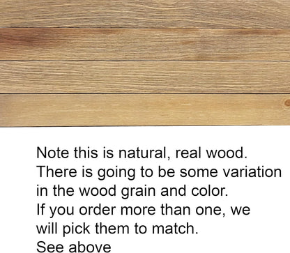 joelsantiques 60 Inch Wooden Floating Shelves for Wall - 60x6x2 in - Made of Natural Wood - Rustic Wall Shelves for Bedroom - Perfect for Living Room, Kitchen - Natural