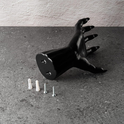 GUTE Creepy Hands Wall Mountable - Hands Hangers Decor, Hand Horror Decorations Aesthetic Goth Gothic Hanging Wall Art Home, House Decoration, Sculpture (Reaching, 1 Piece)