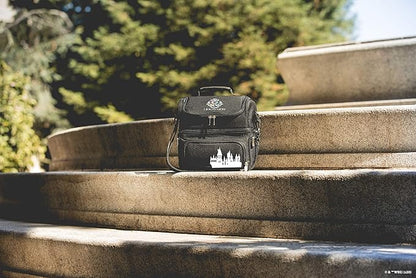 PICNIC TIME Harry Potter Hogwarts Pranzo Lunch Bag, Insulated Lunch Box with Utensil Set, Lunch Cooler Bag, (Black)