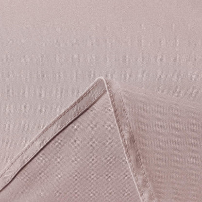 sancua Rectangle Tablecloth - 54 x 108 Inch - Stain and Wrinkle Resistant Washable Polyester Table Cloth, Decorative Fabric Table Cover for Dining Tables, Buffet Parties and Camping, Blush