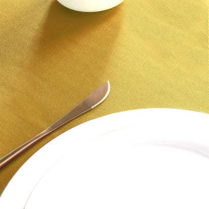sancua Rectangle Tablecloth - 70 x 108 Inch - Stain and Wrinkle Resistant Washable Polyester Table Cloth, Decorative Fabric Table Cover for Dining Tables, Buffet Parties and Camping, Yellow