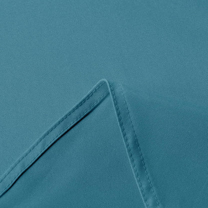 sancua Rectangle Tablecloth - 54 x 78 Inch - Stain and Wrinkle Resistant Washable Polyester Table Cloth, Decorative Fabric Table Cover for Dining Tables, Buffet Parties and Camping, Teal